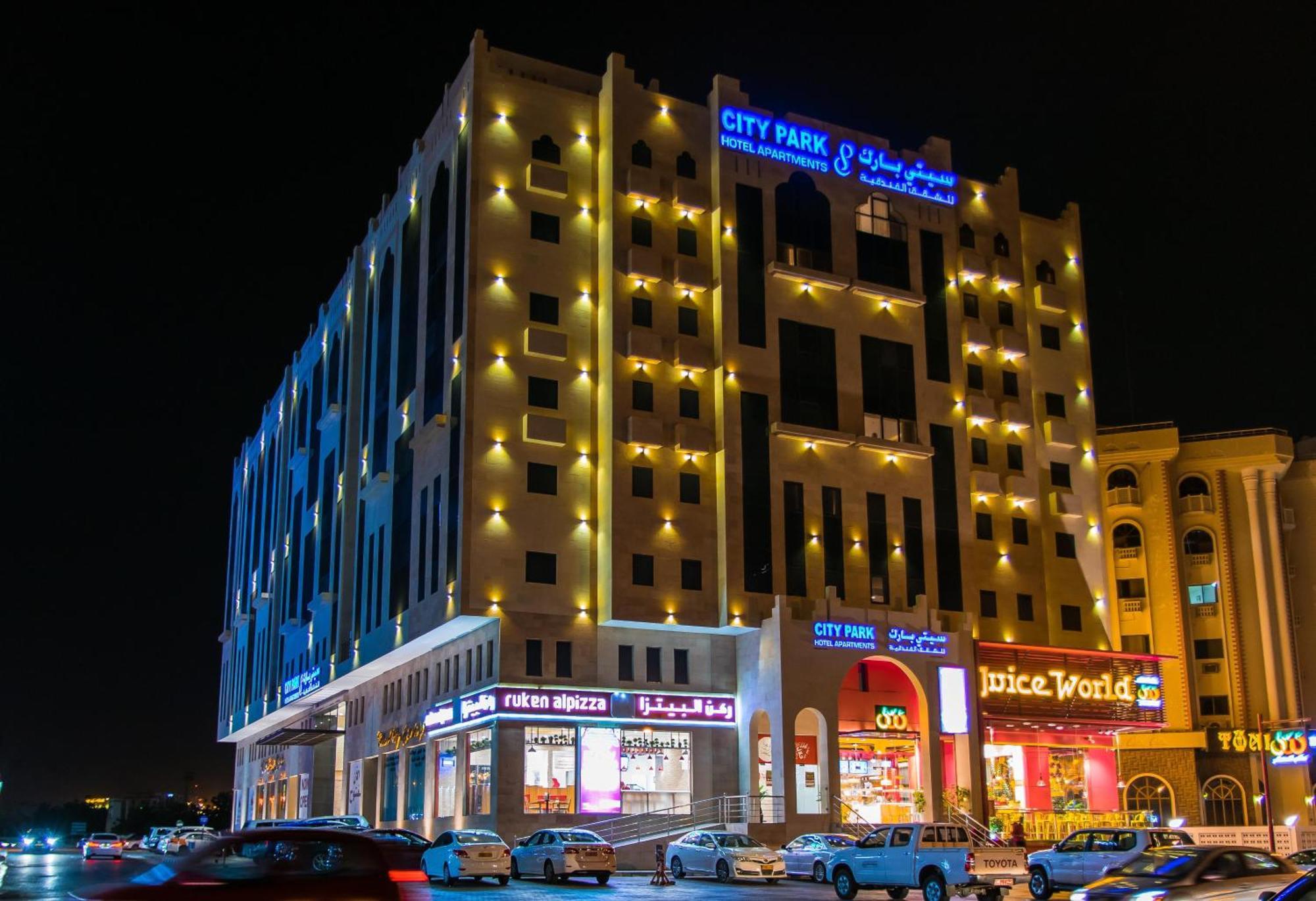 City Park Hotel Apartments Muskat Bagian luar foto