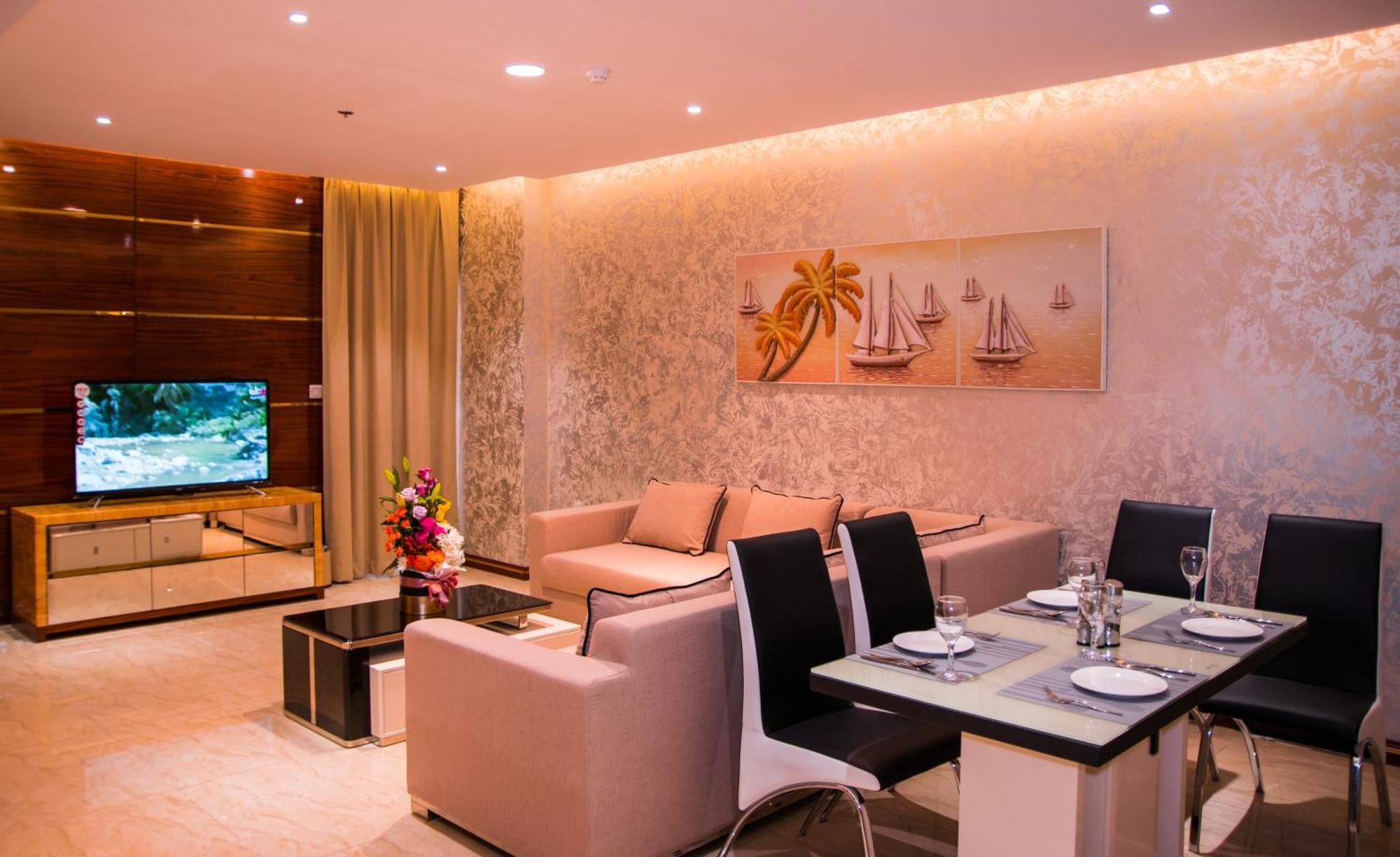 City Park Hotel Apartments Muskat Bagian luar foto